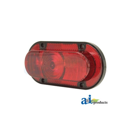 Tail / Warning Light, LED, Red 6 X4 X4